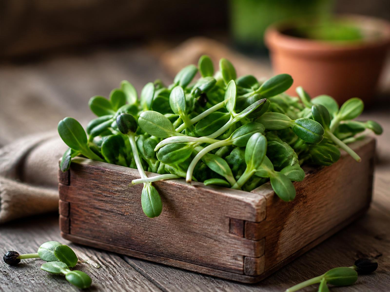 Sunflower Shoots